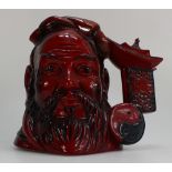 Royal Doulton Large Flambe Character Jug Confucius D7003,