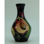 Moorcroft Queen's Choice vase, 13.5cm tall. Designed by Emma Bossons.