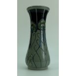 Moorcroft Peacock Parade vase, 21cm tall. Designed by Nicola Slaney.