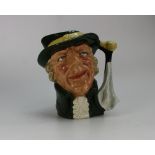 Royal Doulton Large Character Jug Regency Beau D6559