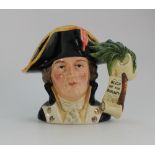 Royal Doulton Large Character Jug Captain Bligh D6967,