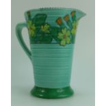 Charlotte Rhead Crown Ducal Jug decorated in Primula,