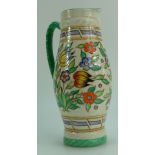 Charlotte Rhead Bursley Ware jug in the Tulip design TL14,