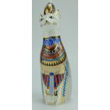 Royal Crown Derby paperweight Egyptian from the Royal Cats collection,