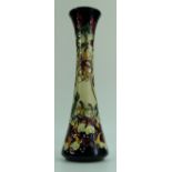 Moorcroft Honeysuckle Haven vase, 31cm tall.