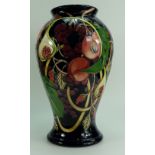 Moorcroft Prestige Queen's Choice Vase, 43cm tall. Designed by Emma Bossons.