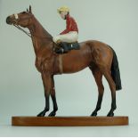 Beswick model of Racehorse Red Rum with Brian Fletcher up 2511