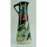 Moorcroft Costa Rica jug, limited edition, 31cm tall. Designed by Vicky Lovatt.