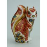 Royal Crown Derby paperweight Woodland Squirrel,