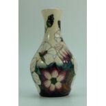 Moorcroft Bramble Revisited vase, 13cm tall. Designed by Alica Amison.