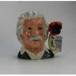 Royal Doulton Large Character Jug Albert Einstein D7023