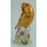 Royal Crown Derby paperweight Sun Parakeet,