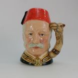 Royal Doulton Large Character Jug General Gordon D6869,