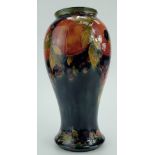 William Moorcroft Burslem large vase decorated with pomegranates,