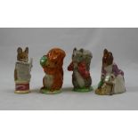 Beswick Beatrix Potter figures Timmy Tiptoes, Squirrel Nutkin,