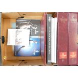 A collection of Lladro collectors society leather bound club magazines,