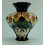 Moorcroft Daffodil vase, trial (12/2/16), 15cm tall.