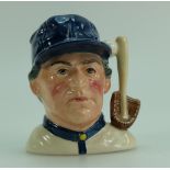 Royal Doulton Small Character Jug The Baseball player D6878,