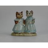 Royal Albert Beatrix Potter figures Mittens and Moppet BP6A