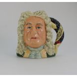 Royal Doulton Large Character Jug Handle D7080 from the Composers Series