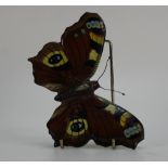 Beswick Peacock Butterfly 1489 (restoration to one wing)