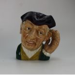 Royal Doulton Large Character Jug 'Ard of 'Earing D6508