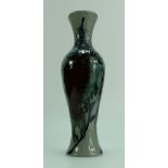 Moorcroft Tail Dance vase, limited edition, 30cm tall. Designed by Vicky Lovatt.
