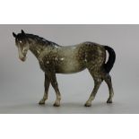 Beswick early mare 976 in rocking horse grey colour (one ear re-stuck)