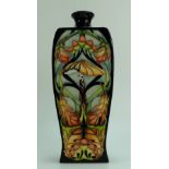 Moorcroft Autumn Toadsttol vase, trial (4/11/14), 30cm tall. Designed by Vicky Lovatt.