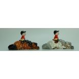 Beswick comical Thelwell ponies,