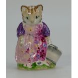 Royal Albert rare Beatrix Potter figure Ribby and the Patty Pan BP6A handpainted in floral design