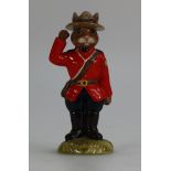 Royal Doulton Bunnykins figure Sergeant Mountie DB136,