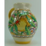 Charlotte Rhead Bursley Ware jug in the fruit & leaves design TL38,