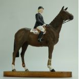 Beswick model of Horse Psalm with Anne Moore up 2535