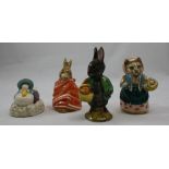 Beswick Beatrix Potter figures Cousin Ribby, Little Black Rabbit,