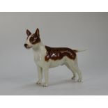 Beswick Staffordshire Bull Terrier, brow