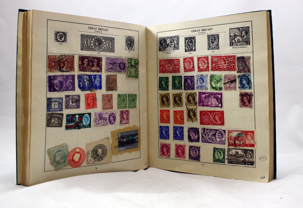 A good collection of world stamps compri