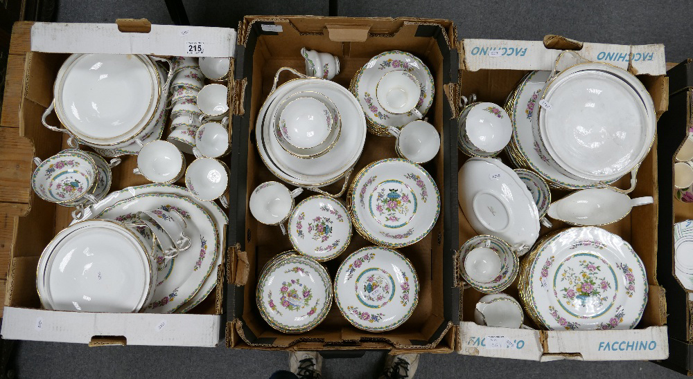 A large collection of Grosvenor chinaware in both Nan Sing and Wu Ting patterns to include dinner