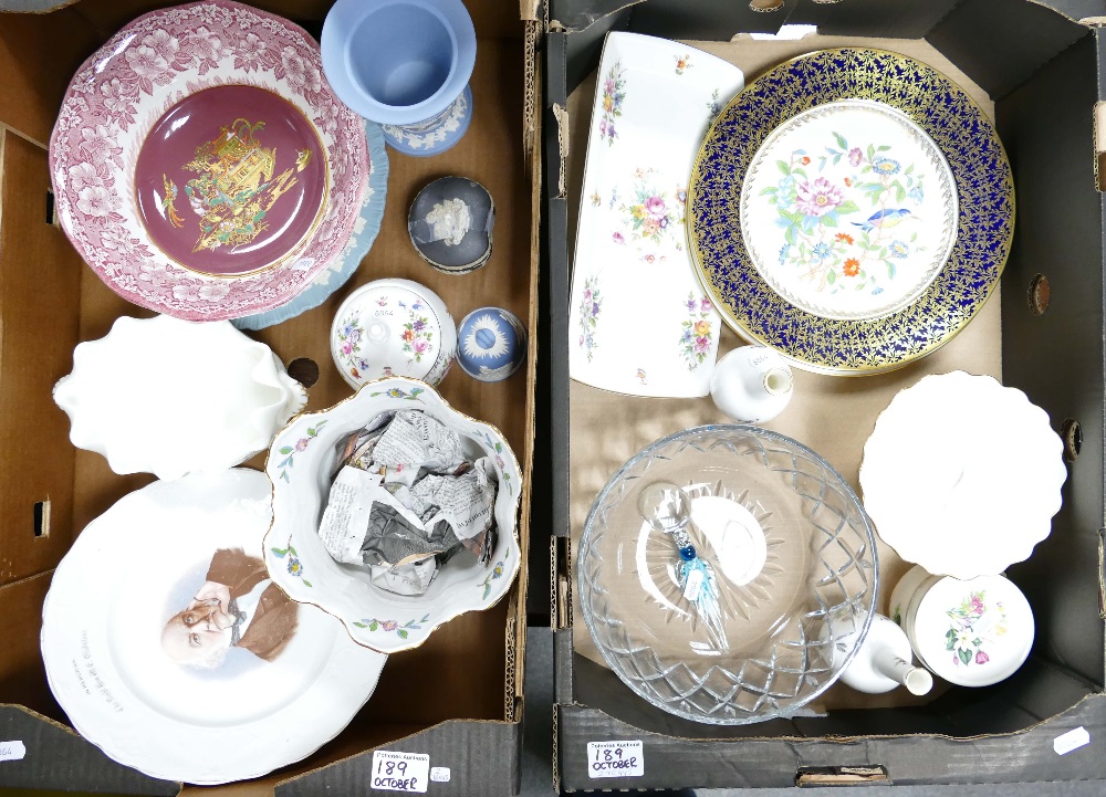 A collection of quality china ware inclu