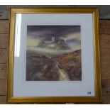 Large framed limited edition signed prin