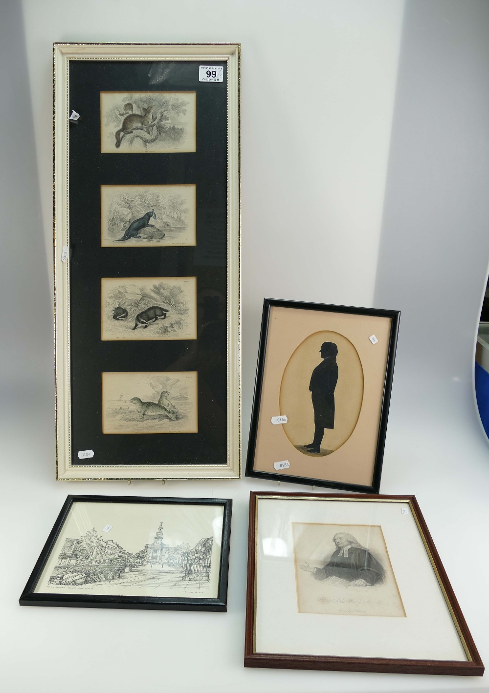 A collection of Early prints depicting w