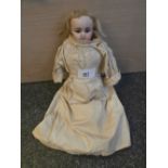 Edwardian bisque headed doll stamped SH950