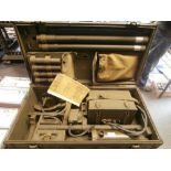 Cased US Army TM 11-1151 Signal Corp detector set with manual dated 1944