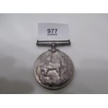WWI Campaign medal to Bugler CA Scoble - Royal Marines