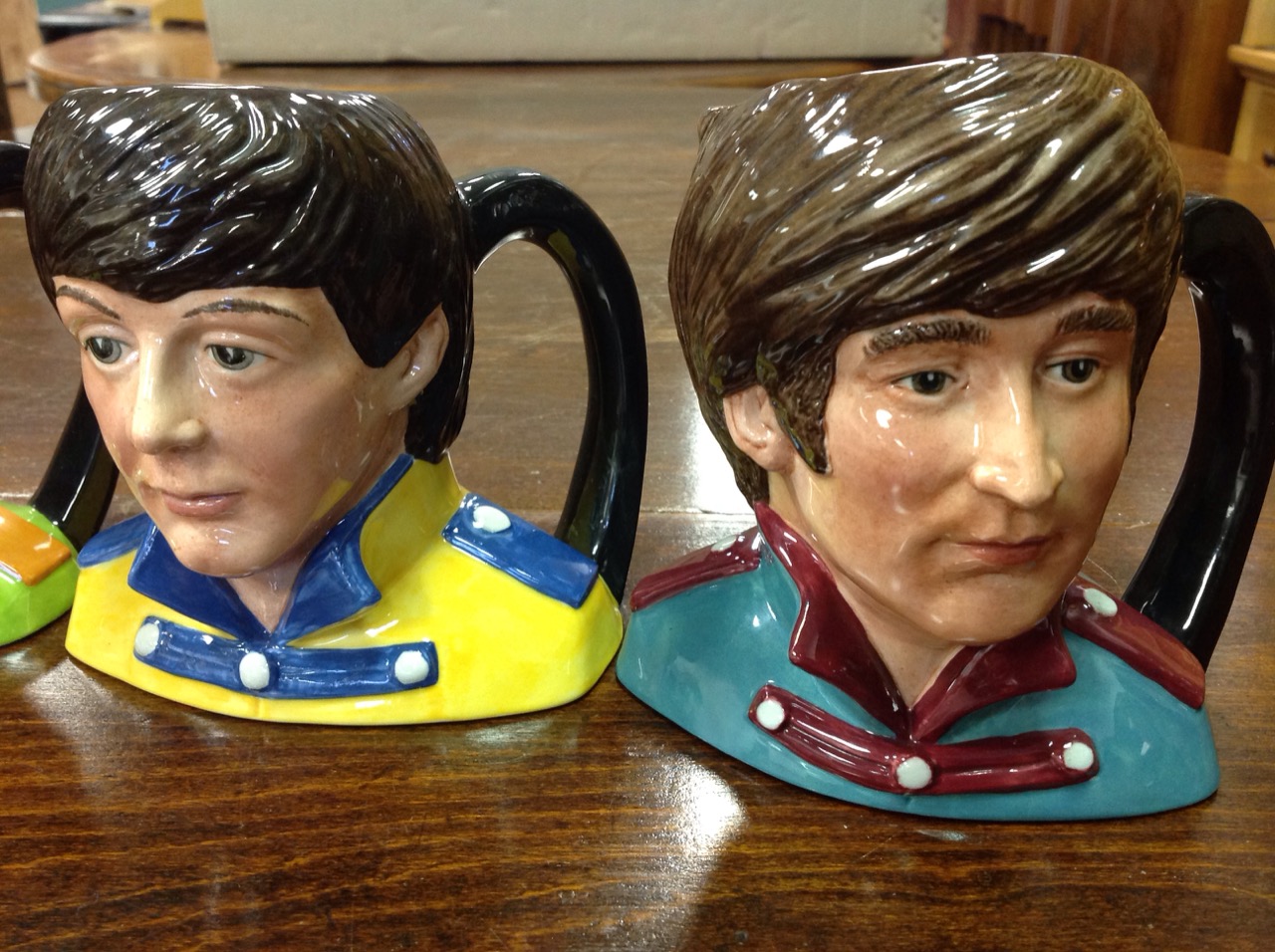 A set of four Royal Doulton Beatles toby jugs - Ringo, Paul, George and John, modelled by Stanley - Image 2 of 3