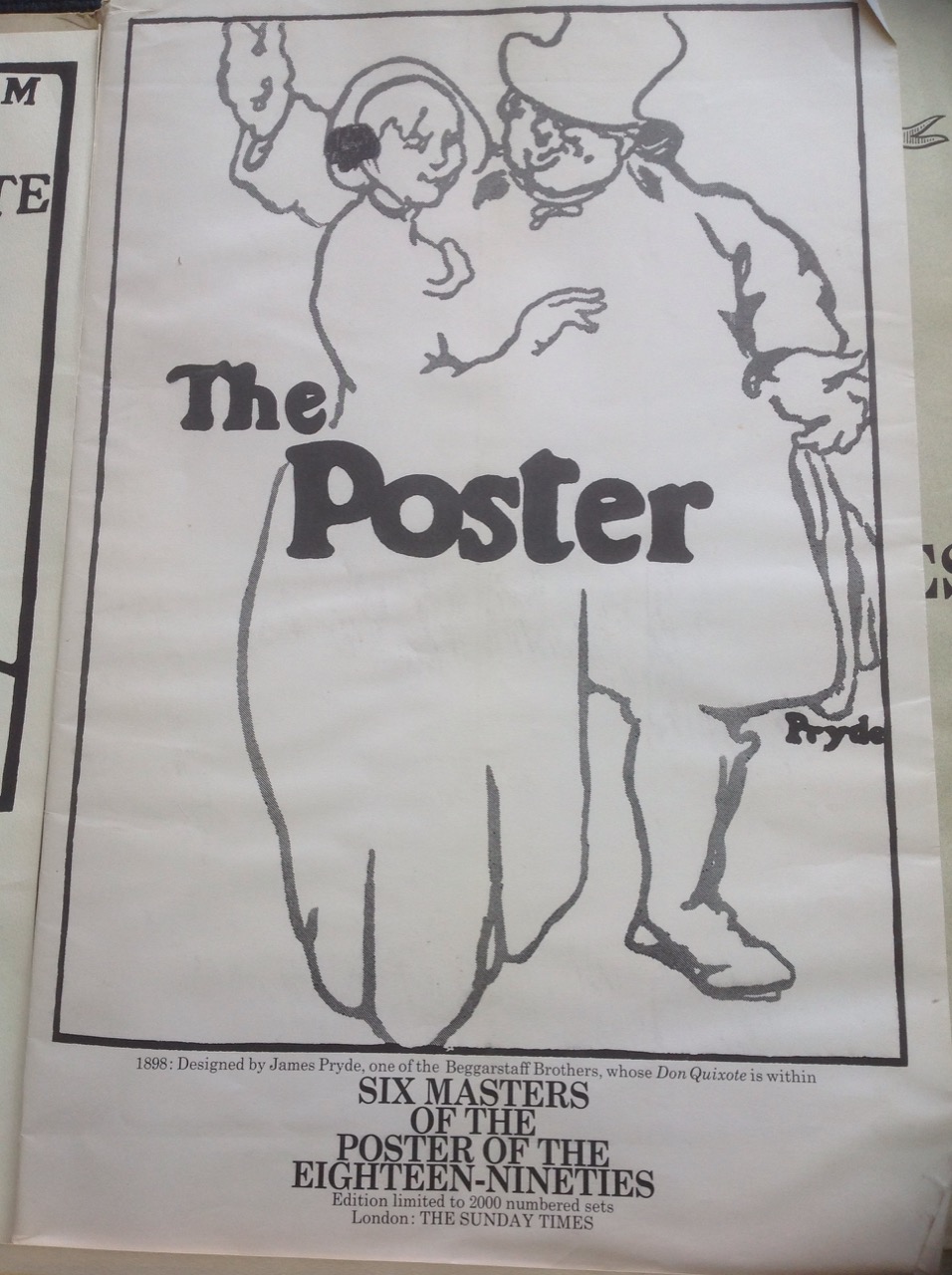 A limited edition portfolio of posters - the large plates by Toulouse-Lautrec, ChÈret, Hardy, - Image 3 of 3