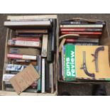 A quantity of books on war, guns, militaria, spies, weapons, some wartime publications, Gun Review