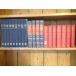 The Decline & Fall of the Roman Empire by Edward Gibbon, the seven clothbound volumes published by