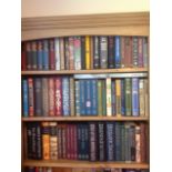 A collection of Folio Society volumes all in slip cases, some sets including novels, classics,