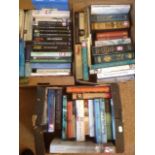 A quantity of books on exploration, the earth, travel, grand tours, Scotland & the Hebridies,